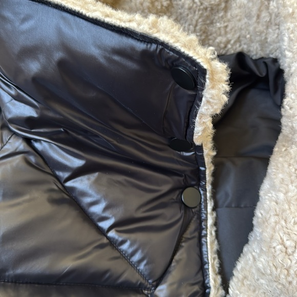 NWT Heartloom Bomber Puffer Jacket Black Size Medium - Picture 3 of 9